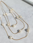 Layered Pearl Necklace