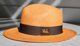 Fedora Classic Brim - Tangerine