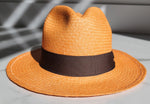 Fedora Classic Brim - Tangerine