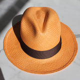 Fedora Classic Brim - Tangerine