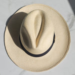 Fedora Medium Brim - Natural/Black Band