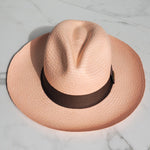 Fedora Medium Brim - Salmon