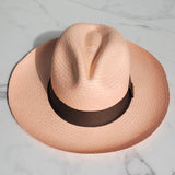 Fedora Medium Brim - Salmon