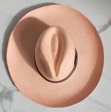 Fedora Large Brim - Salmon