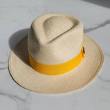 Diamond Classic Brim - Natural/Yellow Band