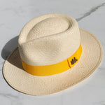 Diamond Classic Brim - Natural/Yellow Band