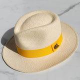 Diamond Classic Brim - Natural/Yellow Band