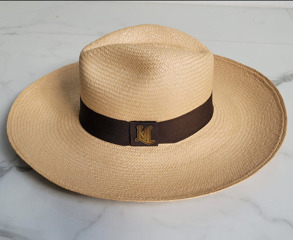 Beige store & Black Multicolor Fedora Large