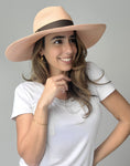 Fedora Large Brim - Salmon