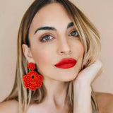 Daniela - Handmade Drop Earrings freeshipping - Marlo Accessories