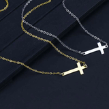 Cross Choker Necklace freeshipping - Marlo Accessories