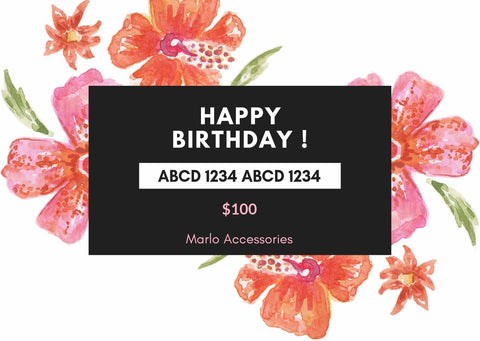 Birthday Gift Card