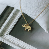 3D Elephant Necklace