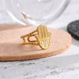 Hamsa Hand Ring