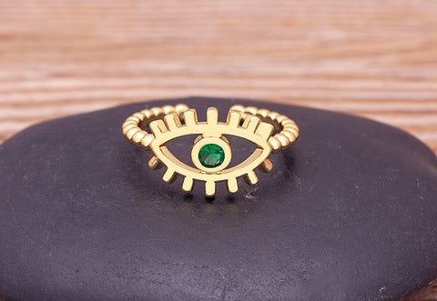 Lucky Turkish Eye Ring