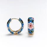 Karla - Flower Huggie Earrings freeshipping - Marlo Accessories