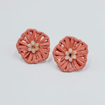 Caterina - Handmade Flower Earrings freeshipping - Marlo Accessories